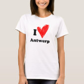 I love Antwerp T-Shirt (Vorderseite)