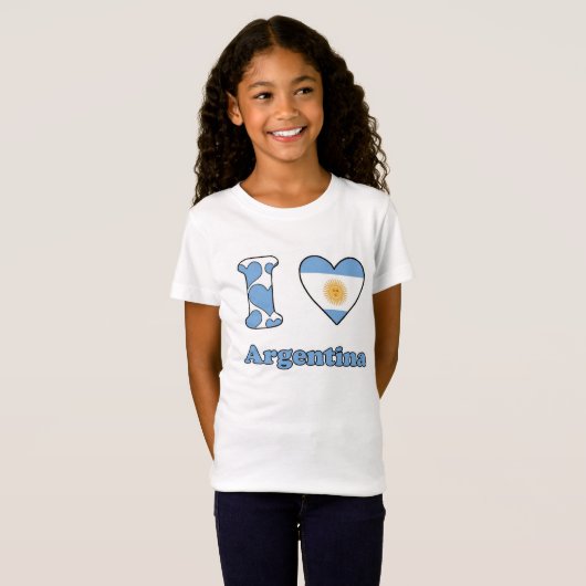 I love Argentina T-Shirt (Vorne ganz)