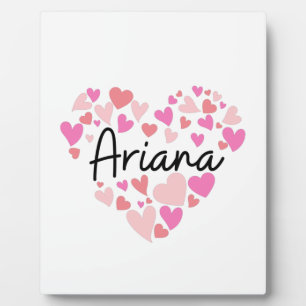 I love Ariana Fotoplatte