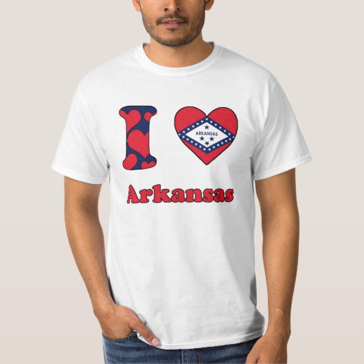 I love Arkansas T-Shirt (Vorderseite)