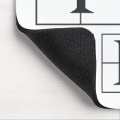 I Love Arq Mousepad (Ecke)