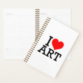 I Love Art Planner Planer (Anzeige)
