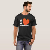 I Love Asian Women Heart Asia Women T-Shirt (Vorne ganz)