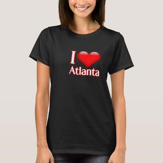 I Love Atlanta T-Shirt (Vorderseite)