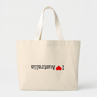 I Love Australia Jumbo Stoffbeutel