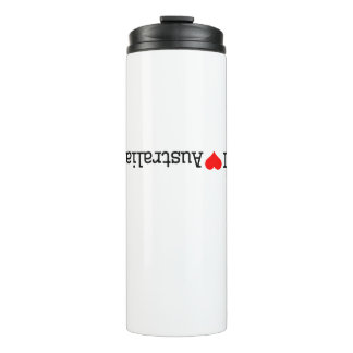 I Love Australia Thermosbecher