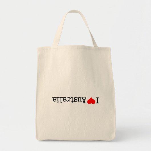 I Love Australia Tragetasche (Vorne)
