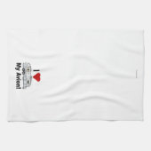 I LOVE Avion Kitchen Towel Geschirrtuch (Horizontal)