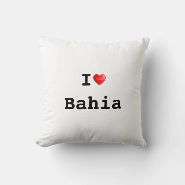 I love Bahia Kissen (Vorderseite)