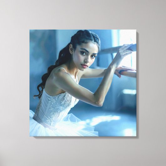 I LOVE BALLET - BALLET & DANCE LEINWANDDRUCK (Vorderseite)