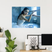 I LOVE BALLET - BALLET & DANCE POSTER (Heimbüro)