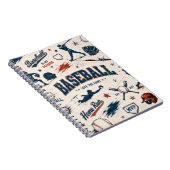 I Love Baseball Notebook & Journal | Baseball Dad Notizblock (Rechte Seite)