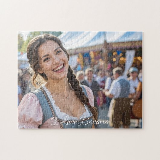 I LOVE BAVARIA PUZZLE (Horizontal)