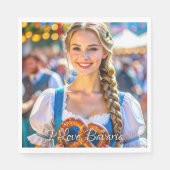 I LOVE BAVARIA SERVIETTE (Vorderseite)