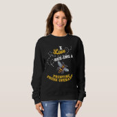 I Love Bee Ing A Printing Press Operator Honey Bee Sweatshirt (Vorne ganz)