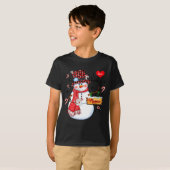 I Love Being A Memaw Snowman Xmas Happy New Merry T-Shirt (Vorne ganz)