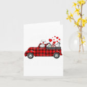I Love Being A Nicu Nurse Valentine Buffalo Plaid Karte (Gelbe Blume)