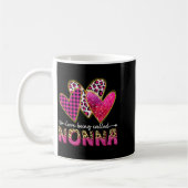 I Love Being Called Nonna Grandma Valentine Mother Kaffeetasse (Links)