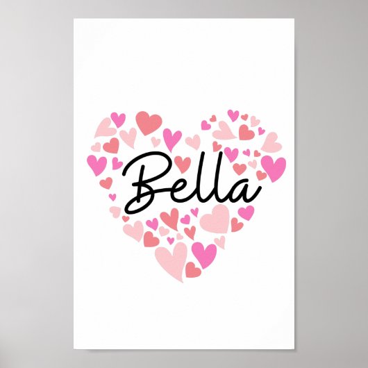 I love Bella Poster (Vorne)