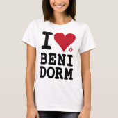 I LOVE BENIDORM T-Shirt (Vorderseite)