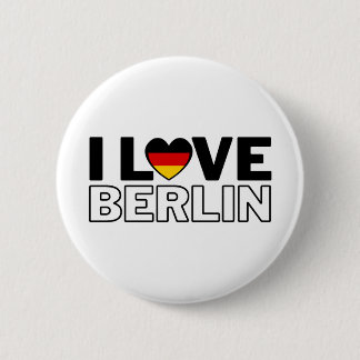 I LOVE BERLIN - For real Berliners! Button