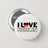 I LOVE BERLIN - For real Berliners! Button (Vorne & Hinten)