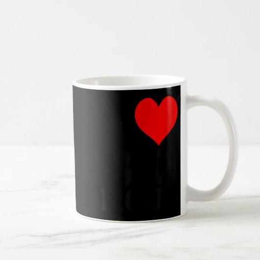 I Love Big Biceps Kaffeetasse (Rechts)