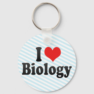 I Love Biology Schlüsselanhänger