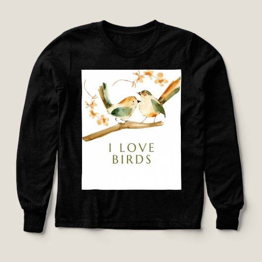 I love birds (Design Vorderseite)
