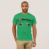 I Love Blue-footed Boobies T-Shirt (Vorne ganz)