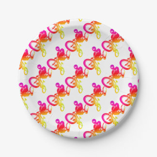 I Love BMX Pappteller