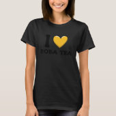 I Love Boba Tea Bubble Tea Lovers_2 T-Shirt (Vorderseite)