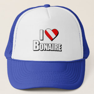 I Love Bonaire Diving Truckerkappe