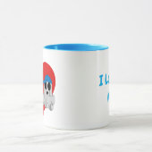 I love BOO Mom-Blue Tasse (Zentrum)
