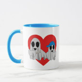 I love BOO Mom-Blue Tasse (Links)