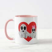 I Love Boo Mom- Pink Tasse (Links)