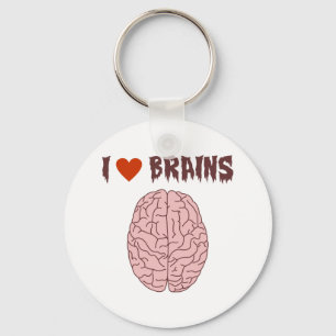I Love Brains Schlüsselanhänger