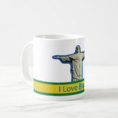 I love Brazil Kaffeetasse (Vorderseite Links)