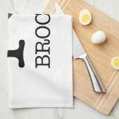 I LOVE BROCCOLI GESCHIRRTUCH (Viertel Falte)