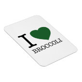 I LOVE BROCCOLI MAGNET (Rechte Seite)