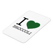 I LOVE BROCCOLI MAGNET (Linke Seite)