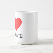I love brownie kaffeetasse (Mittel)