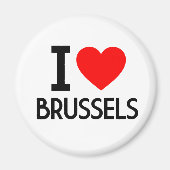 I Love Brussels Magnet (Vorne)