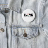 I LOVE BUDAPEST - For real Budapesters! Button (Beispiel)