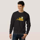 I Love bulldozer Truck For Men Boys Kids  Sweatshirt (Vorne ganz)