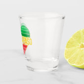 I Love Burkina Faso, Heart Burkinabè Schnapsglas (Rechts)