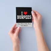 I Love Burpees Flyer (Gruppe)