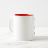 I love California Zweifarbige Tasse (Vorderseite Links)