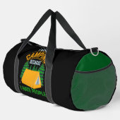 I Love Camping Because I Hate People Duffle Bag (Rechte Ecke)