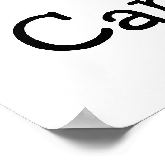 I Love Cardiology Poster (Ecke)